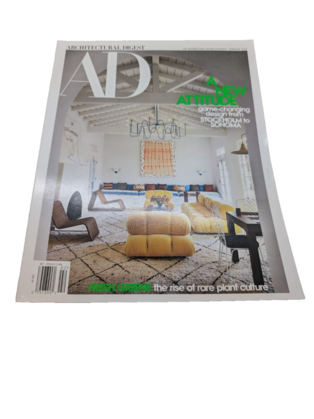 Architectural Digest Magazine February 2022